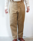 The 2 Monkeys (ザ・トゥーモンキーズ) チノクロス・ワークパンツ TM01342 "Chino Cloth Voyager Pants (チノクロス・ボイジャーパンツ)" カーキ