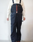 HEAD LIGHT (ヘッドライト) ローバック・デニムオーバーオール HD42554 "11oz. BLUE DENIM LOW BACK OVERALLS" ワンウォッシュ