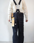 HEAD LIGHT (ヘッドライト) ローバック・デニムオーバーオール HD42554 "11oz. BLUE DENIM LOW BACK OVERALLS" ワンウォッシュ