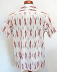 Pherrow's (フェローズ) 半袖オープンカラーシャツ 25S-HANDMADE FABRIC SHIRTS ナチュラル