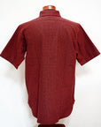 WARE HOUSE (ウエアハウス) 半袖ワークシャツ 3056 "SHORT SLEEVE CHECK WORK SHIRTS" A柄 (ギンガムチェック) レッド