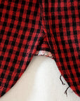 WARE HOUSE (ウエアハウス) 半袖ワークシャツ 3056 "SHORT SLEEVE CHECK WORK SHIRTS" A柄 (ギンガムチェック) レッド