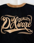 DELUXEWARE (デラックスウエア) 半袖Tシャツ BRGX-251 "DX.WARE" ブラック
