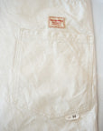 SAILOR MOKU PRODUCTS (セイラー・モク・プロダクツ) コットンダック・オーバーオール SM42523 "10oz. COTTON DUCK OVERALLS" オフホワイト