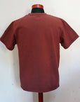 DALEE'S (ダリーズ) Vネック・半袖Tシャツ SAT-V30 "OLD SHALLOW NECK" RDS.レッド