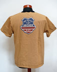 DELUXEWARE (デラックスウエア) 半袖Tシャツ DXTS-2503 "ANCHOR" オールドゴールド