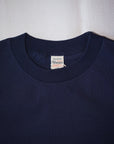 WARE HOUSE (ウエアハウス) パネルボーダーTシャツ 4107 ネイビー/オフ×レッド