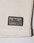 DALEE'S (ダリーズ) 長袖サーマルTシャツ 2230HT ...1930s WAFFLE HENLY THERMAL ナチュラル