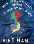 TAILOR TOYO (テーラー東洋) ベトナムジャケット TT15798 “VIET-NAM MAP” ネイビー