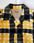 STYLE EYES (スタイルアイズ) フランネル・スポーツシャツ SE29573 "PLAID" イエロー