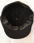 Dapper's (ダッパーズ) キャスケット 1808 "MW Type GM Casquette With Small Top Button" ブラックダック