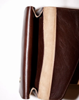 Dapper's (ダッパーズ) ダブルフラップウォレット 1794 "Horsehide Double Flap Wallet" ブラウン