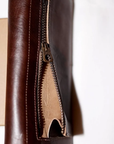 Dapper's (ダッパーズ) ダブルフラップウォレット 1794 "Horsehide Double Flap Wallet" ブラウン