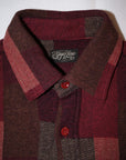 SUGAR CANE (シュガーケーン) ワークシャツ SC29590 "Add Human Labor RANDOM PATCHWORK WORK SHIRT" レッド