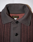 JELADO (ジェラード) スウェットカーディガン AG13231 "Mountain Man Fleece Cardigan" ベイクドトマト