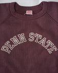 DELUXEWARE (デラックスウエア) スウェット S204-07 "PENN STATE" パープルボルドー