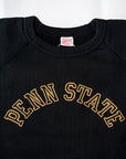 DELUXEWARE (デラックスウエア) スウェット S204-07 "PENN STATE" ブラック
