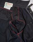 SUGAR CANE (シュガーケーン) ブラックウォバッシュ・ワークシャツ SC29585 "8.5oz. BLACK WABASH STRIPE WORK SHIRT" ブラック