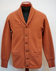 DALEE'S (ダリーズ) スウェットカーディガン "Racter.KN (ラクター.KN)" ...30s SHAWL COLLAR CARDIGAN AMB.オレンジ