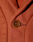 DALEE'S (ダリーズ) スウェットカーディガン "Racter.KN (ラクター.KN)" ...30s SHAWL COLLAR CARDIGAN AMB.オレンジ