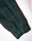 SUGAR CANE (シュガーケーン) レーヨンコットン・スポーツジャケット SC15842 "RAYON COTTON GABARDINE CHECK SPORTS JACKET" グリーン