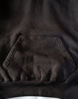 DUBBLE WORKS (ダブルワークス) 吊編み後付けパーカー 86018 "LOOP WHEEL AFTER HOOD SWEATSHIRT" スミクロ