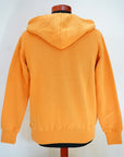 DUBBLE WORKS (ダブルワークス) 吊編み後付けパーカー 86018 "LOOP WHEEL AFTER HOOD SWEATSHIRT" フェードオレンジ