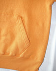 DUBBLE WORKS (ダブルワークス) 吊編み後付けパーカー 86018 "LOOP WHEEL AFTER HOOD SWEATSHIRT" フェードオレンジ
