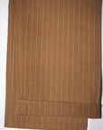 WARE HOUSE (ウエアハウス) ブラウンダックパンツ 1229 "1900 4POCKET HEAVY LEATHER BOUND OVERALL" ダックストライプ・ノンウォッシュ