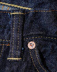 SUGAR CANE (シュガーケーン) ジーンズ SC42025 "13oz. DENIM WAIST OVERALLS 2025 MODEL (WIDE LEG)" インディゴ・ワンウォッシュ