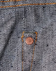 SUGAR CANE (シュガーケーン) ジーンズ SC42025 "13oz. DENIM WAIST OVERALLS 2025 MODEL (WIDE LEG)" インディゴ・ワンウォッシュ