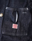 HEAD LIGHT (ヘッドライト) デニム・ワークコート HD15844 "9.5oz. SPECIAL WEAVE DENIM DOUBLE BREASTED COAT" ワンウォッシュ
