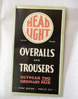 HEAD LIGHT (ヘッドライト) デニム・ワークコート HD15844 "9.5oz. SPECIAL WEAVE DENIM DOUBLE BREASTED COAT" ワンウォッシュ