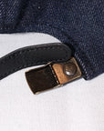 JELADO × BRUNEL&Co.HATMAKERS ベースボールキャップ AB21750 "B.B.CAP" インディゴ×ブラック