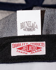 JELADO × BRUNEL&Co.HATMAKERS ベースボールキャップ AB21750 "B.B.CAP" インディゴ×ナチュラル