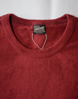 DELUXEWARE (デラックスウエア) 長袖Tシャツ BRGX-264 "CRIMSON BARTACK" クリムゾンレッド