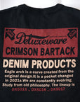 DELUXEWARE (デラックスウエア) 長袖Tシャツ BRGX-264 "CRIMSON BARTACK" ブラック