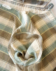 WARE HOUSE (ウエアハウス) ネルシャツ 3022 "FLANNEL SHIRTS WITH CHINSTRAP" H柄ベージュ・ワンウォッシュ