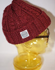 JELADO (ジェラード) コットンワッチキャップ AB94705 "Cotton Cable Watch Cap" レッド