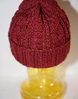 JELADO (ジェラード) コットンワッチキャップ AB94705 "Cotton Cable Watch Cap" レッド
