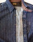 DELUXE WARE (デラックスウエア) デニムネルシャツ 7630A "DENIM NEL SHIRT" インディゴ
