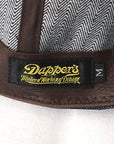 Dapper's (ダッパーズ) キャスケット 1836 "Classical Casquette TypeA" インディゴヘリンボーンデニム