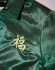 TAILOR TOYO (テーラー東洋) サテン・ベトナムジャケット TT15891 “PARACHUTE” グリーン