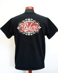 DELUXEWARE (デラックスウエア) 半袖Tシャツ DXTS-2602 "THE BIKERS" ブラック