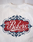 DELUXEWARE (デラックスウエア) 半袖Tシャツ DXTS-2602 "THE BIKERS" ホワイト