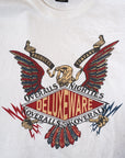 DELUXEWARE (デラックスウエア) 半袖Tシャツ BRGX-262 "EAGLE BRAND" ホワイト