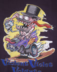 Pherrow's (フェローズ) 半袖Tシャツ 26S-PT8 "Violent Violet Volante" G.パープル