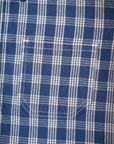 UNION SUPPLY (ユニオンサプライ) パラカジャケット US15902 "PALAKACHECK SHIRT BLOUSE" ネイビー・ワンウォッシュ