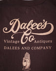 DALEE'S (ダリーズ) 半袖Tシャツ DLSR-003 "DALEES WORLD" BRG.レッド