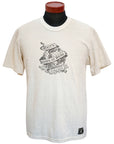 DALEE'S (ダリーズ) 半袖Tシャツ DLSR-003 "DALEES WORLD" ナチュラル